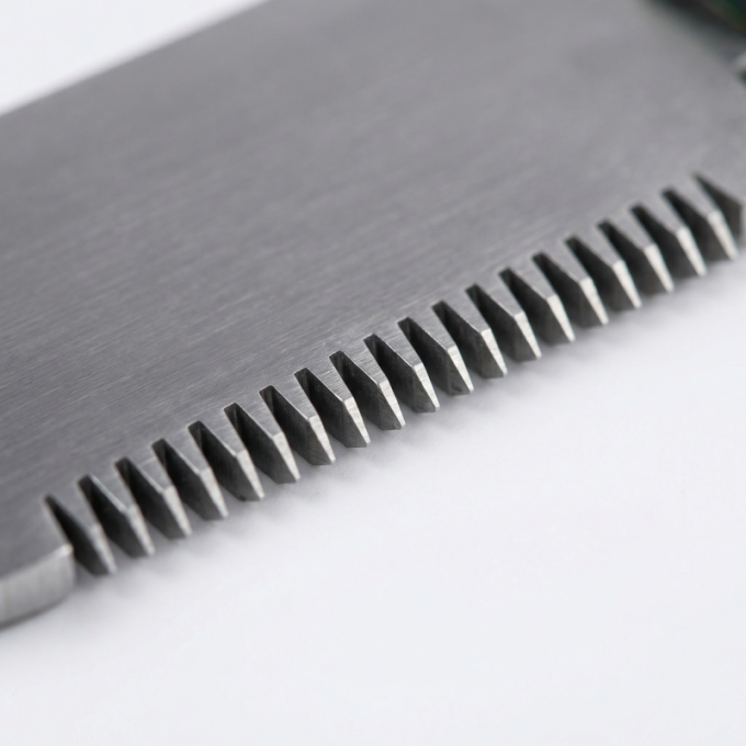 stripmes met grove tanden en houten handvat - 2