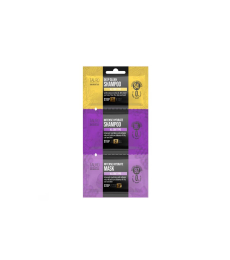 dog and cat coat and skin shampoo and mask sample set