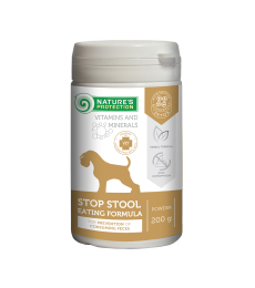 complementary feed for adult dogs for prevention of consuming feces