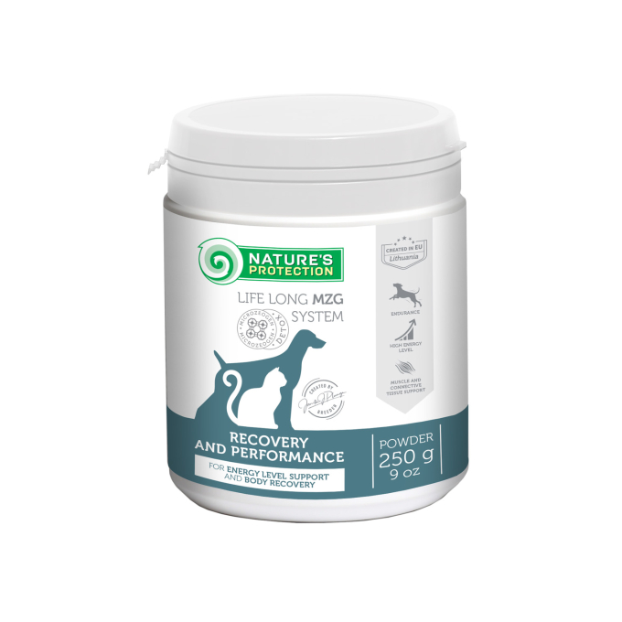 complementary feed for adult dogs and cats for maintaining energy levels and body recovery - 0