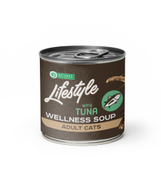 complementary feed - soup for adult cats with sensitive digestion, with tuna