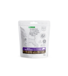 grain free complementary feed-snacks for junior dogs of all breeds with salmon