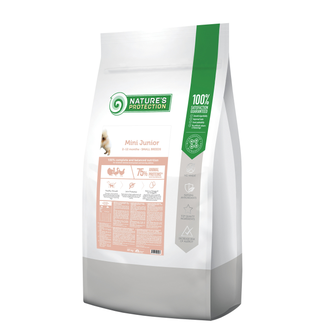 dry food for junior small breed dogs with poultry - 0