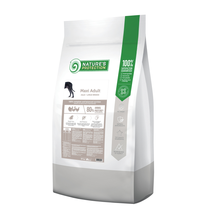 dry food for adult large breed dogs with poultry - 0