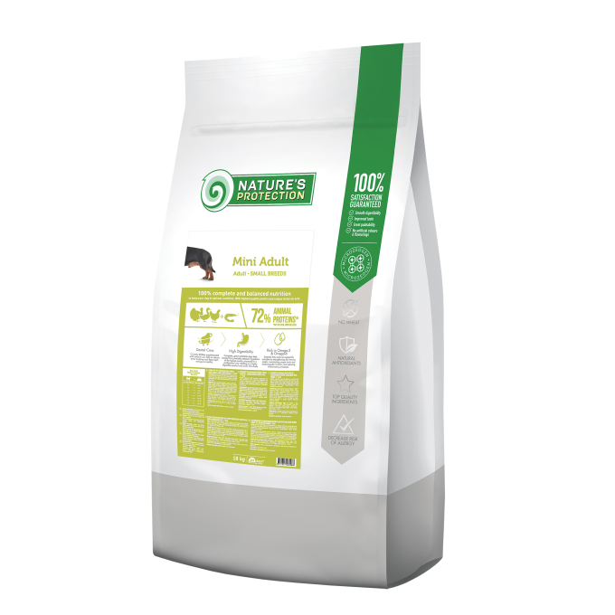 dry food for adult small breed dogs with poultry and krill - 0