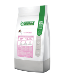 dry food for junior all breed dogs with lamb