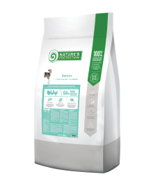 dry food for senior dogs of all breeds with poultry