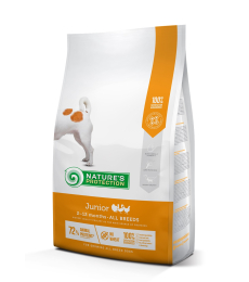 dry food for junior all breed dogs with poultry