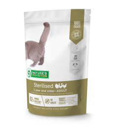 dry food for adult cats after sterilisation with poultry