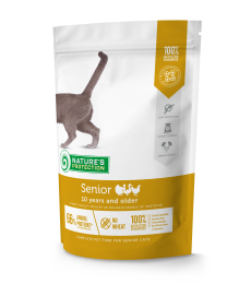 dry pet food with poultry for senior cats