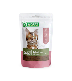 snack for cats rabbit with chia seeds