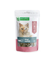 snacks for cats, dried sunfish