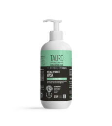 Ultra Natural Care intense hydrate mask for dogs and cats with white, light coat and skin