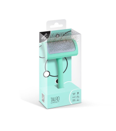 wooden brush, curved, rectangular