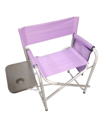 folding chair with table and aluminum legs