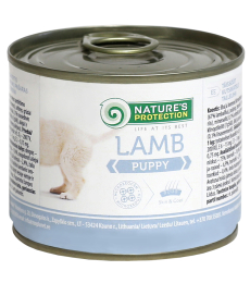 Canned food for puppies