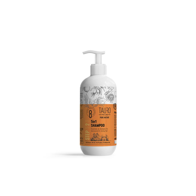Pure Nature 5in1, moisturizing coat shampoo for dogs and cats - 0
