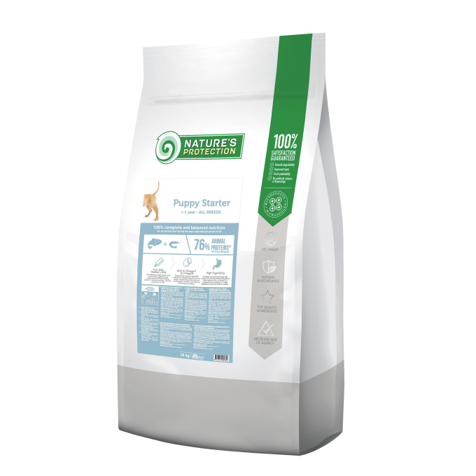 dry food for puppies of all breeds with salmon and krill - 1