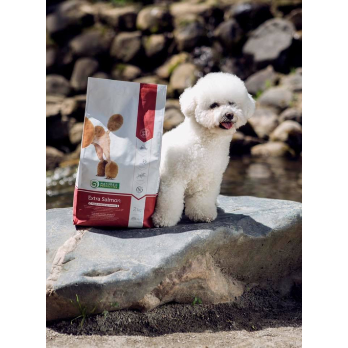 dry food for adult dogs of all breeds with salmon - 8