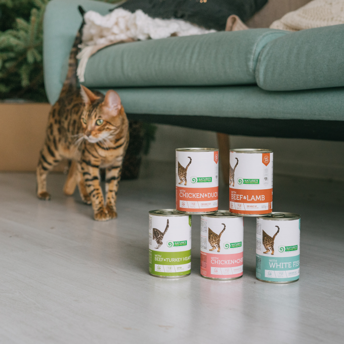 canned pet food for sterilised adult cats with chicken and duck - 3