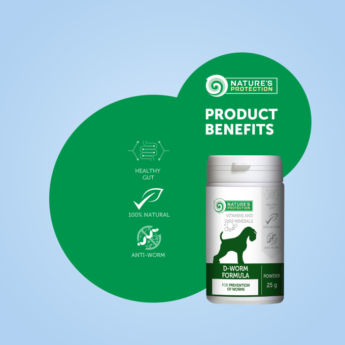 complementary feed for adult dogs for prevention of worms - 2