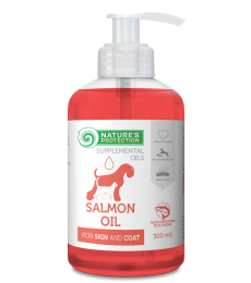 Дополнительный корм с лососевым маслом для кожи и шерсти взрослых собак и кошек