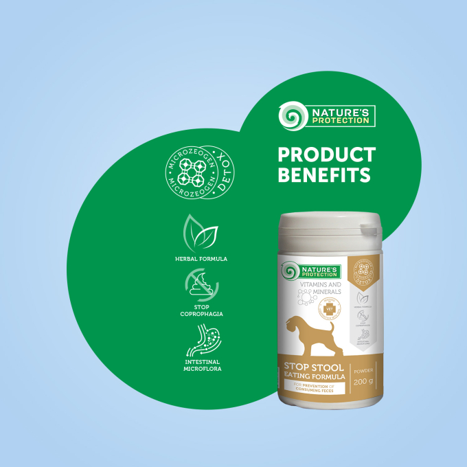 complementary feed for adult dogs for prevention of consuming feces - 2