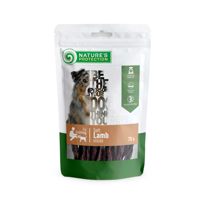 snacks for dogs, soft lamb slices - 1