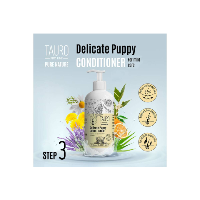 Pure Nature Delicate Puppy, gentle coat conditionier for puppies - 2
