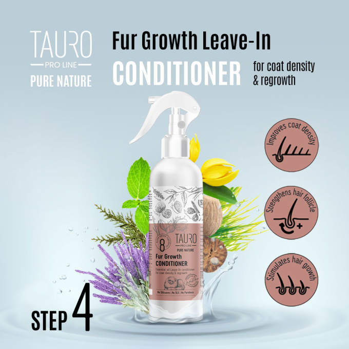 Pure Nature Fur Growth, coat growth promoting spray conditioner for dogs and cats - 4
