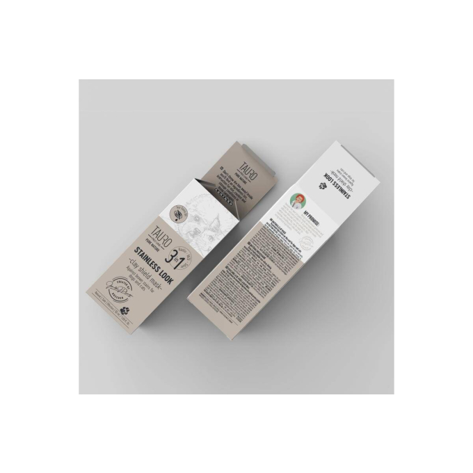 Pure Nature Stainless look 3in1, natural clay mask to prevent tear stains on the coat for dogs - 5