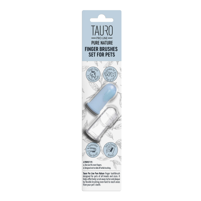 Pet Finger brushes set - 1