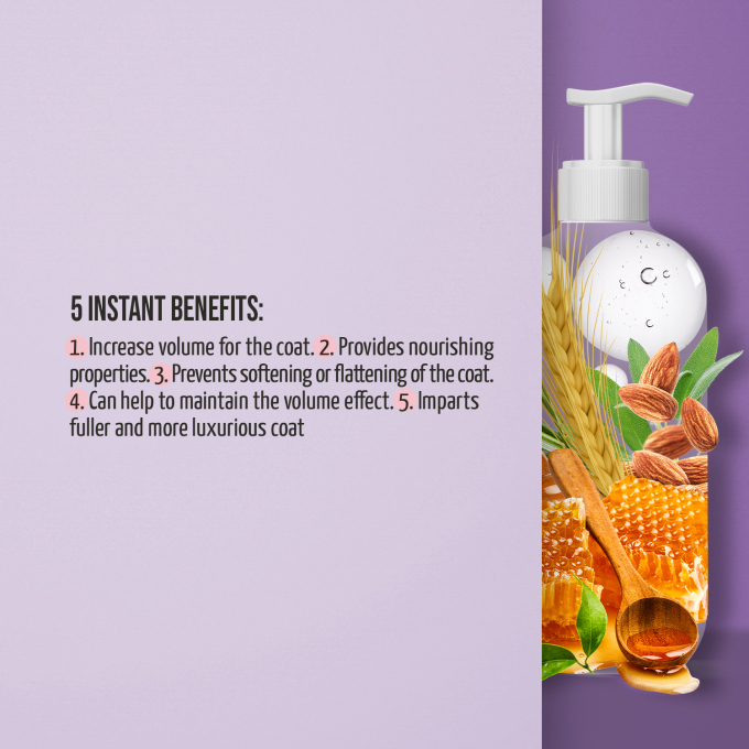 Ultra Natural Care spray volume boost leave-in conditioner for dogs and cats coat - 4