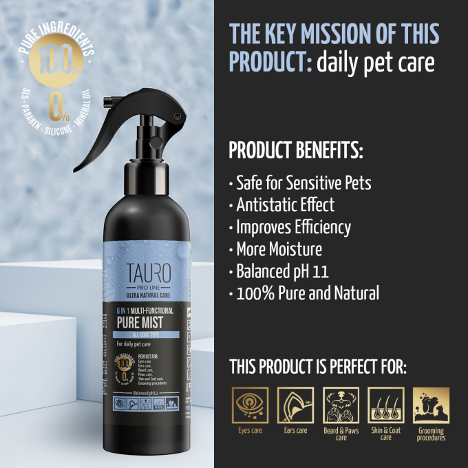 Ultra Natural Care 6in1 Pure Mist, multifunctional product for daily body care - 1