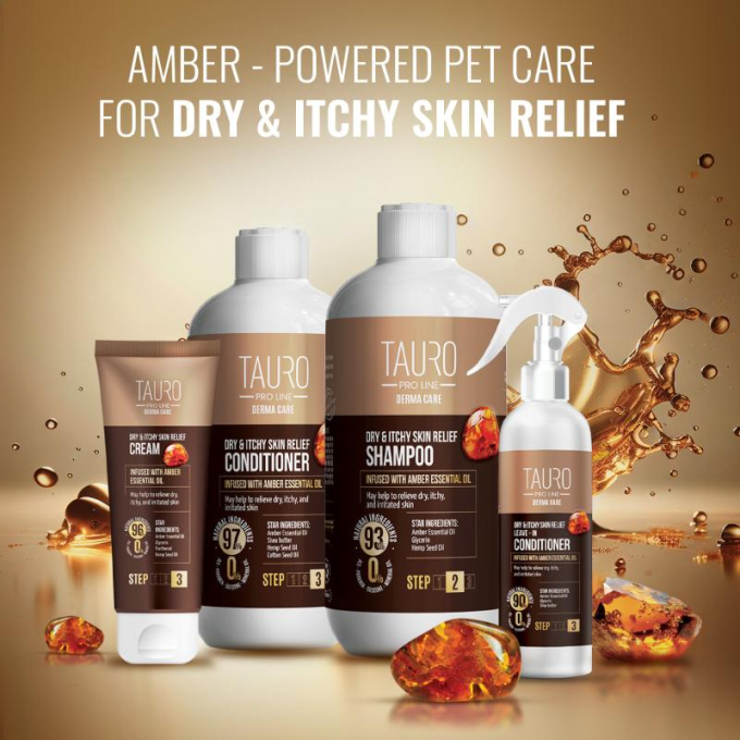 Derma Care Dry &amp; Itchy Skin Relief Shampoo for dogs and cats, relieving dry and itchy skin shampoo for dogs and cats - 1