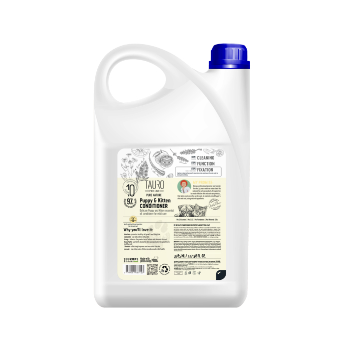 Pure Nature Delicate Puppy &amp;amp; Kitten, zachte vachtconditioner voor puppy's en kittens - 0