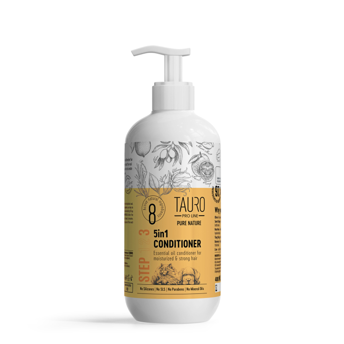 Pure Nature 5in1, vochtinbrengende vachtconditioner voor honden en katten - 0