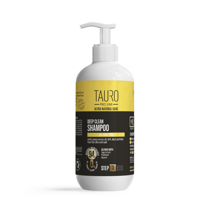 Ultra Natural Care deep clean shampoo for dogs and cats  skin and coat - 1