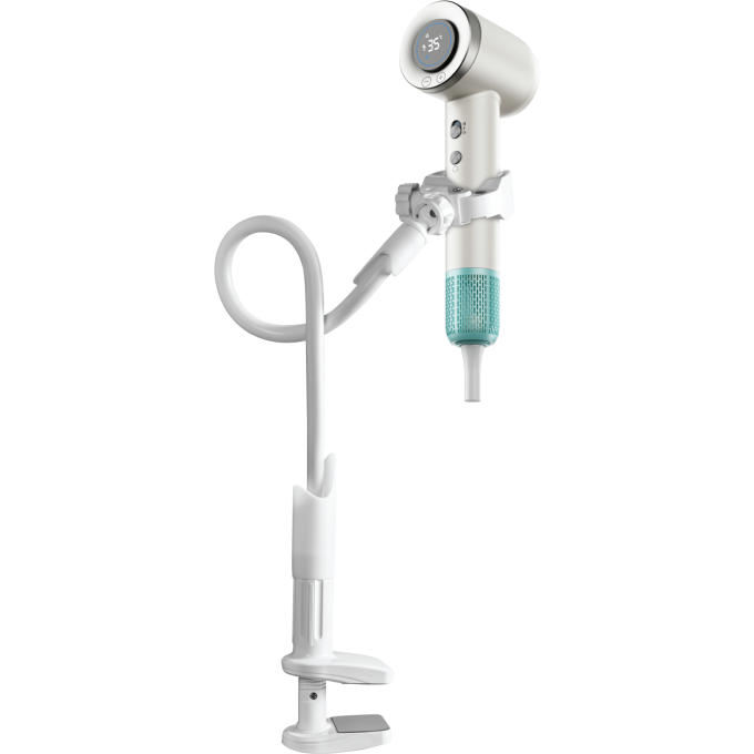handheld pet coat dryer holder - 0