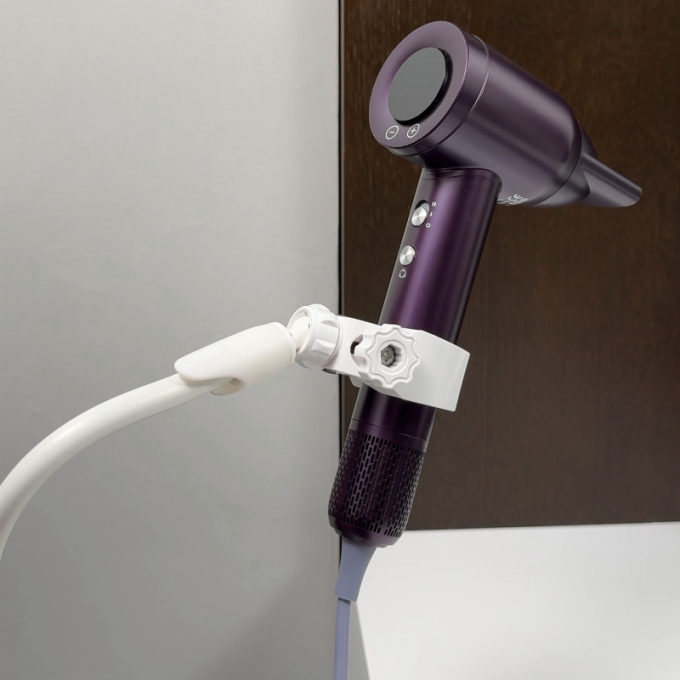 handheld pet coat dryer holder - 6