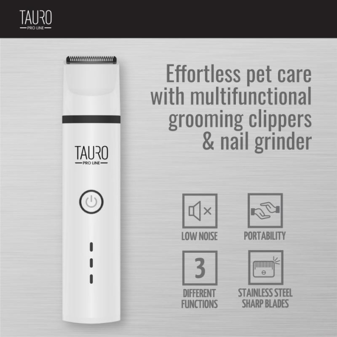 multi - functional pet grooming clippers and nail grinder - 6