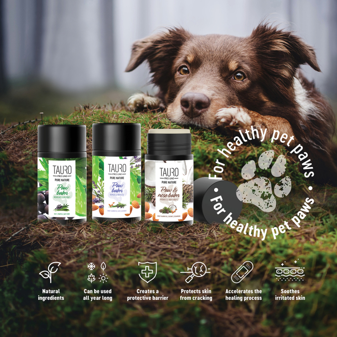 Pure Nature Nose&amp;Paw Balm Hydrates&amp;Moisturizes, moisturizing paw pad and nose balm for dogs and cats - 1