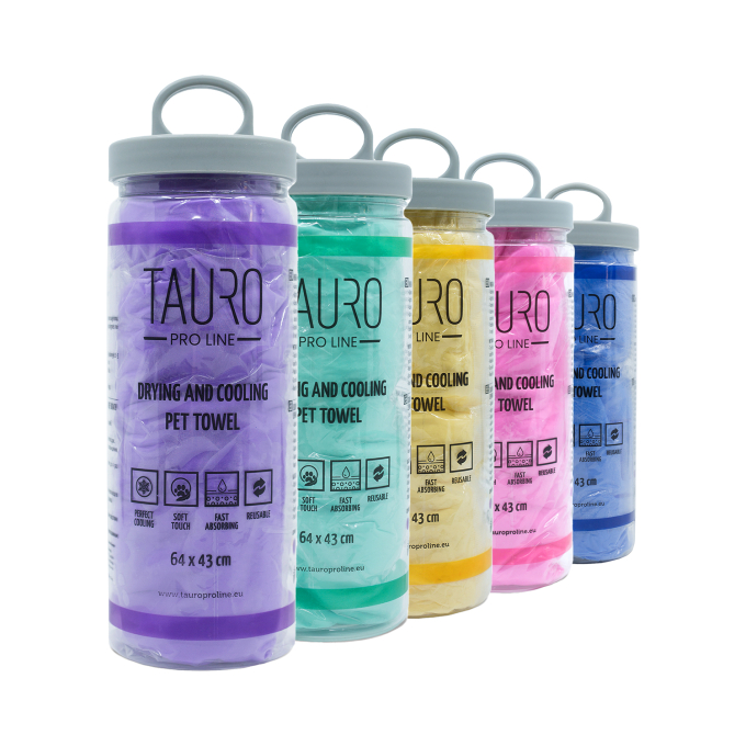 Drying and cooling pet towel, 64x43 cm - 5