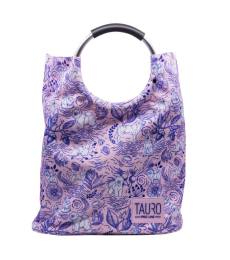 shopping bag, spacious, with metal handle, customized design