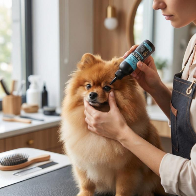 Ultra Natural Eye and Ear Care Mist, product for pet eye and ear care, with dropper applicator - 4