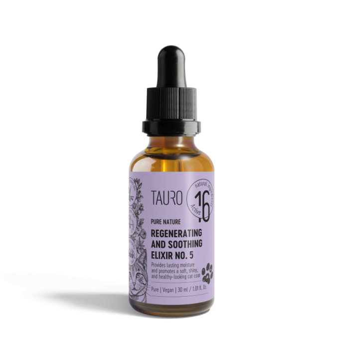 Pure Nature Regenerating &amp;amp; Soothing Elixir No.5 voor katten, gevoelige huid en vacht herstellen - 0