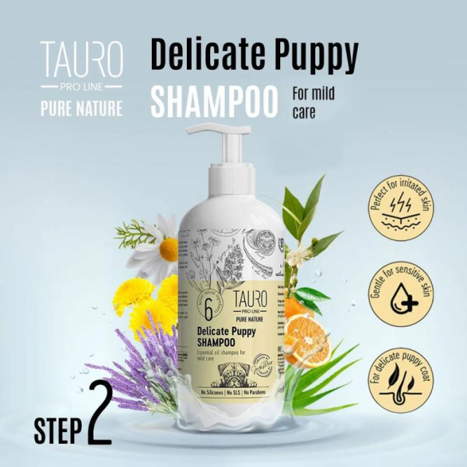Pure Nature Delicate Puppy &amp; Kitten, gentle coat shampoo for puppies and kittens - 1