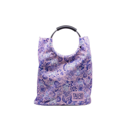 shopping bag, spacious, with metal handle, customized design
