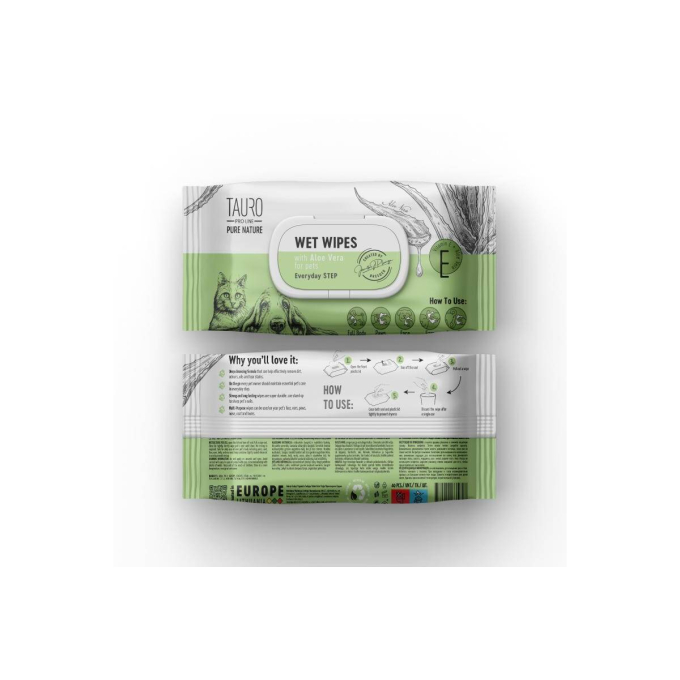 wet wipes for dogs and cats coat care - 0