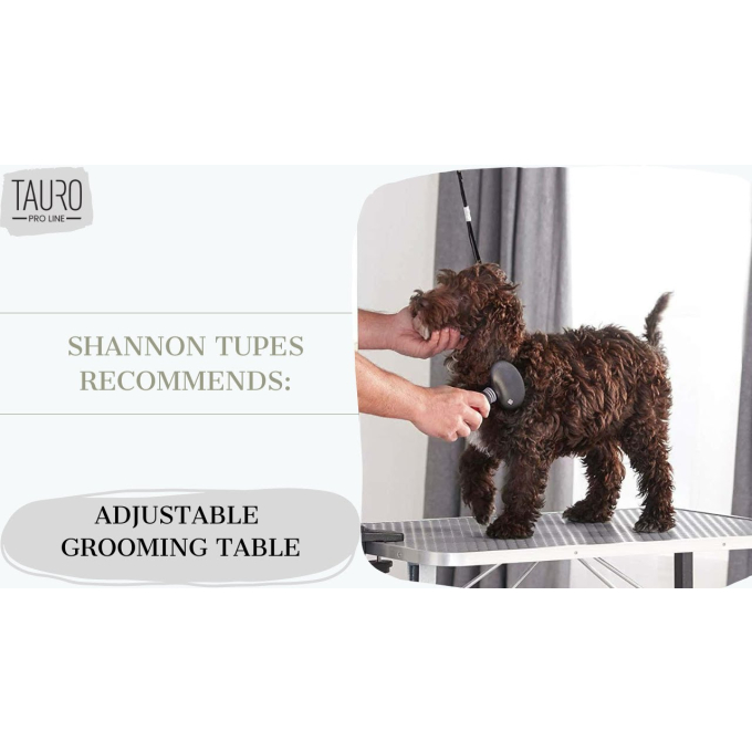 Round grooming table outlet